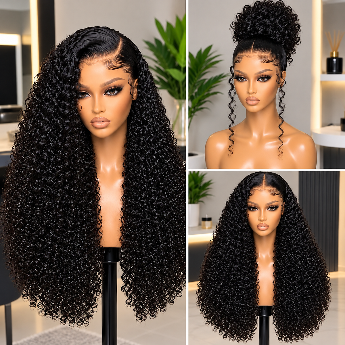 Iyobor Adara Noir Curl Luxe Human Hair Wig