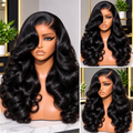 Iyobor Bella Midnight Glam Waves Human Hair Wig